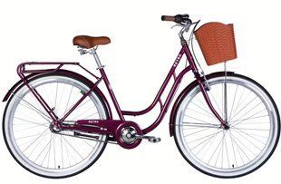 Велосипед ST 28" Dorozhnik RETRO PH рама-19" малиновий 2026