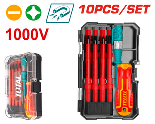 Набір викруток електрика Total THTIS5106 Sl, Ph, 10шт.