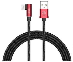 Кабель T-Phox Champion T-L804 Micro for Gaming - 3A - 1.2m (Черный/Красный)