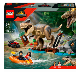 Конструктор LEGO Jurassic World Побег по реке от тиранозавра