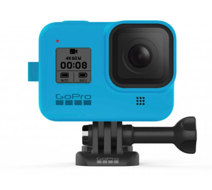 Чехол GoPro Sleeve&Lanyard Blue для HERO8 (AJSST-003)