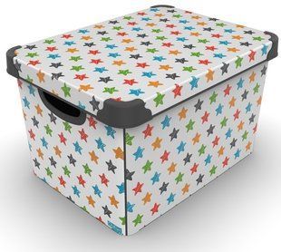 Контейнер Qutu Style Box Colored Stars, 10л