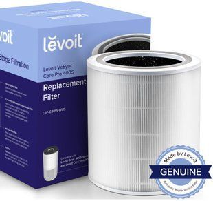 Фильтр для Levoit Air Cleaner Filter Core 400S True HEPA 3-Stage (Original Filter) (HEACAFLVNEU0052)