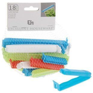 Кліпса BAGER BG-702 Terra Bag SET MIX 18 шт