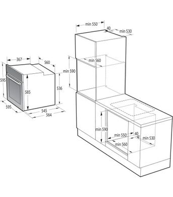 Духовой шкаф Gorenje BPSA6747DGWI