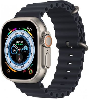 Смарт годинник Apple Watch Ultra GPS + Cellular, 49mm Titanium Case/Midnight Ocean Band