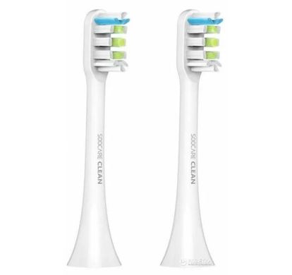 Насадка для зубної щітки Soocas X1/X3 біла (2шт)