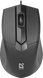 Миша Defender (52270)Optimum MB-270 USB (чорна),1000 dpi, 3 кнопки фото 1