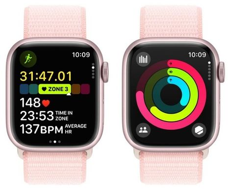 Смарт годинник Apple Watch S9 41mm Pink Alum Case with Light Pink Sp/Loop