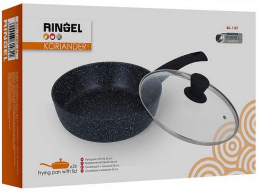 Сковорода Ringel Nigella глибока 26 см з кришкою (RG-1133-26)