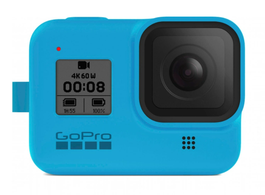 Чехол GoPro Sleeve&Lanyard Blue для HERO8 (AJSST-003)