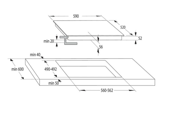 Варочная поверхность Gorenje ISC645BSC