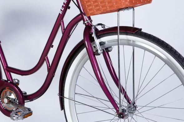 Велосипед ST 28" Dorozhnik RETRO PH рама-19" малиновий 2026