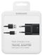 мережева зарядка Samsung EP-TA20EBECGRU AFC with Type-C cable Black фото 6