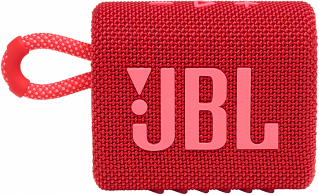 Портативная акустика JBL Go 3 Red (JBLgO3RED)