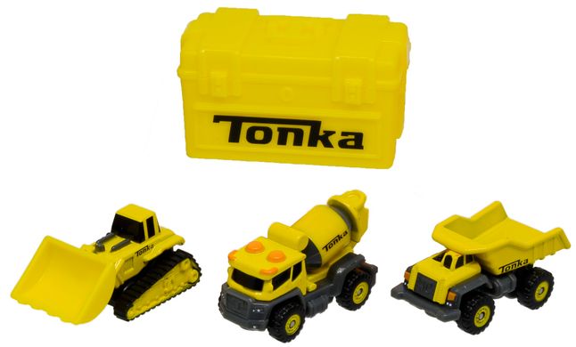 Іграшковий набір Tonka БУДІВЕЛЬНИЙ - мікро метелевий 4 елементи