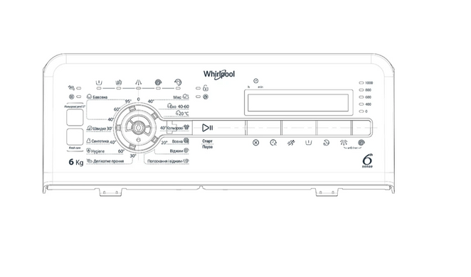 Стиральная машина WHIRLPOOL TDLR 6040S EU/N