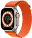 Смарт годинник Apple Watch Ultra GPS + Cellular, 49mm Titanium Case/Orange Alpine Loop - M фото 2