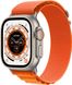 Смарт годинник Apple Watch Ultra GPS + Cellular, 49mm Titanium Case/Orange Alpine Loop - M фото 1