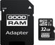 Картка пам'ятi Goodram microSDHC 32GB Class 10 UHS I + ad фото 1