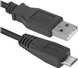 Кабель Defender (87459)USB08-06 USB 2.0 AM-MicroBM 1.8м, пакет фото 1