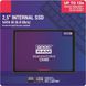 SSD внутрішні Goodram CX400 512 GB SATAIII 3D TLC (SSDPR-CX400-512) комп'ютерний запам'ятовувальний пристрій фото 3
