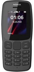 Мобільний телефон Nokia 106 2018 Dark Gray