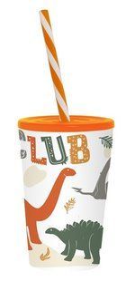 Стакан с трубочкой Herevin Dino Club 0.34 л (161914-066P)