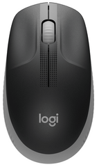 Миша LogITech M190 Full-size wireless mouse Середньо-сірий
