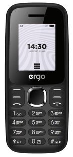 Мобильный телефон Ergo B184 Dual Sim (черный)