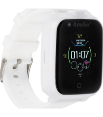 Детские смарт-часы с видеозвонком AmiGo GO006 GPS 4G WIFI VIDEOCALL White
