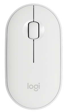 Миша LogITech Pebble M350 Wireless, WHITE (L910-005716)