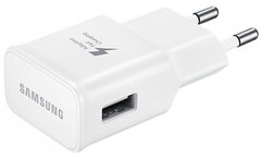 мережева зарядка SAMSUNG EP-TA20EWECGRU+ Type-C Cable (1EA) Білий