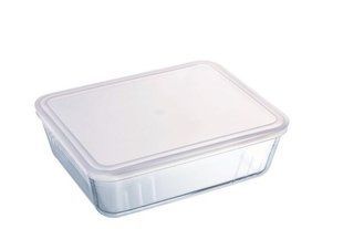 Форма с/к Pyrex 270X230 мм/ 4.0 л прямоугольная с крышк. (244P000)