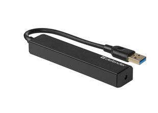 USB-хаб DEFENDER Quadro Express USB3.0 Black (83204)