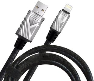 Кабель USB WUW X63 lightning 3m 2.4A black