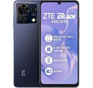 Смартфон ZTE Blade V50 Vita 6/128GB Black