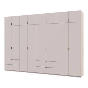 Шафа для одягу Doros Лукас Кашемір 4+4 ДСП 340х50х240 DRS-011721 (42005140)