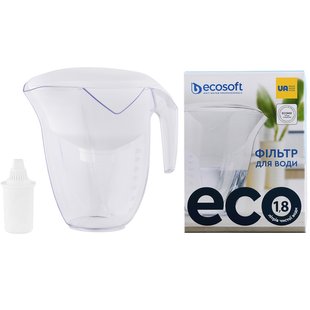 Фільтр-глечик Ecosoft ECO 3л білий
