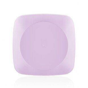 Тарілка пластикова Bager BG-408 CLOVER SQUARE MIX