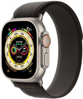 Смарт годинник Apple Watch Ultra GPS + Cellular, 49mm Titanium Case Black/Gray Trail Loop - M/L