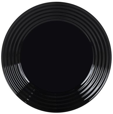 Тарілка Luminarc HARENA BLACK /19 см /десерт. (L7613)