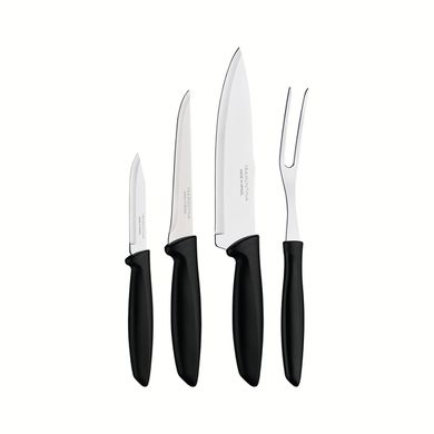 Набір ножів Tramontina Plenus black, 4 предмети