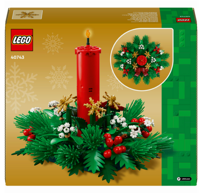 Конструктор LEGO Iconic Декор для різдвяного столу