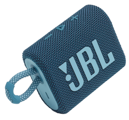 Портативна акустика JBL GO 3 Eco Синій (JBLgO3ECOBLU)