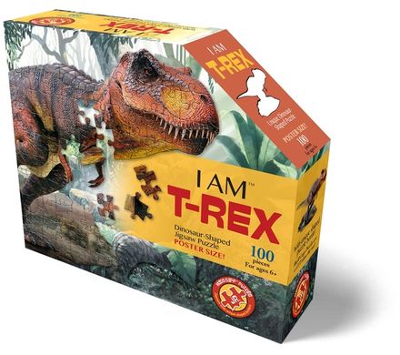 Пазл I AM Динозавр Тираннозавр (100шт)