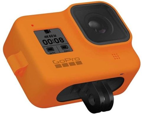 Силиконовый чехол с ремешком GoPro HERO8 Sleeve+Lanyard (AJSST-004) Orange