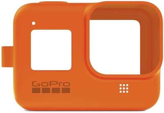Силиконовый чехол с ремешком GoPro HERO8 Sleeve+Lanyard (AJSST-004) Orange