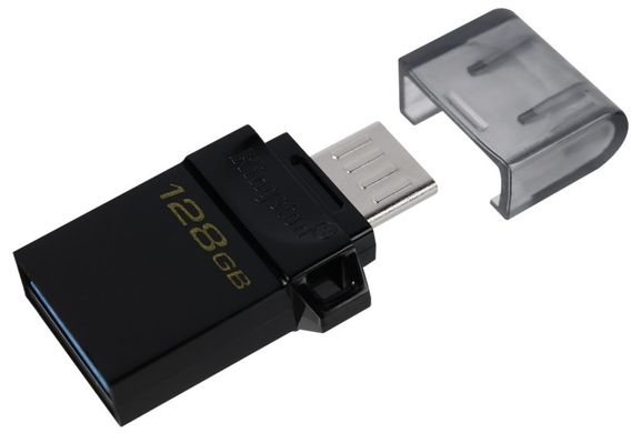 флеш-драйв Kingston DT MicroDuo 3G2 128GB, OTG, USB 3.0