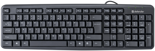 Клавиатура Defender Element HB-520 USB Black